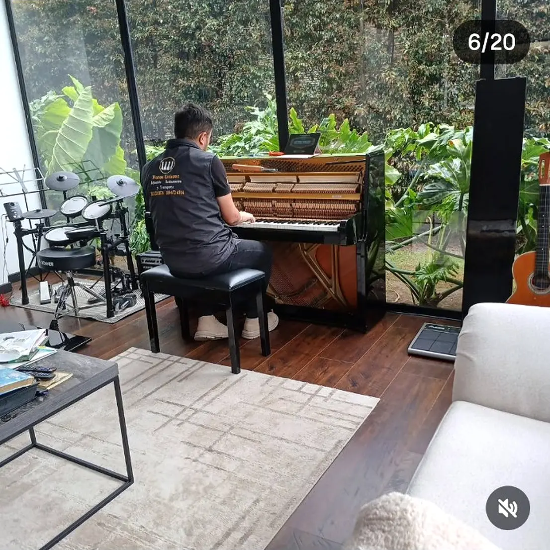 Servicio de piano a domicilio